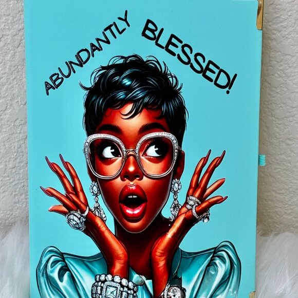 Inspirational Journal for Daily Focus and Prayer - Abundantly Blessed - Picture 1 of 1